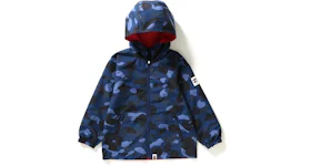 BAPE Color Camo Reversible Hoodie Jacket Jacket (Kids) Navy