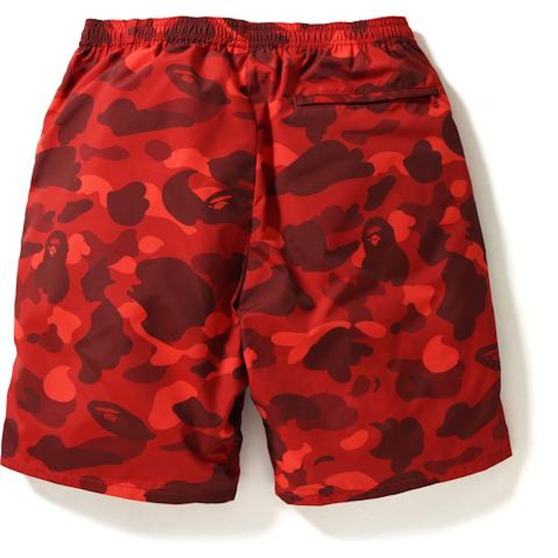 Red bape hotsell shark shorts