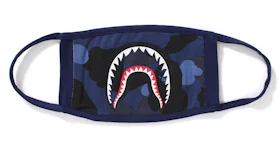 BAPE Color Camo Shark Mask Blue