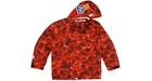 BAPE Color Camo Shark Snowboard Jacket Red