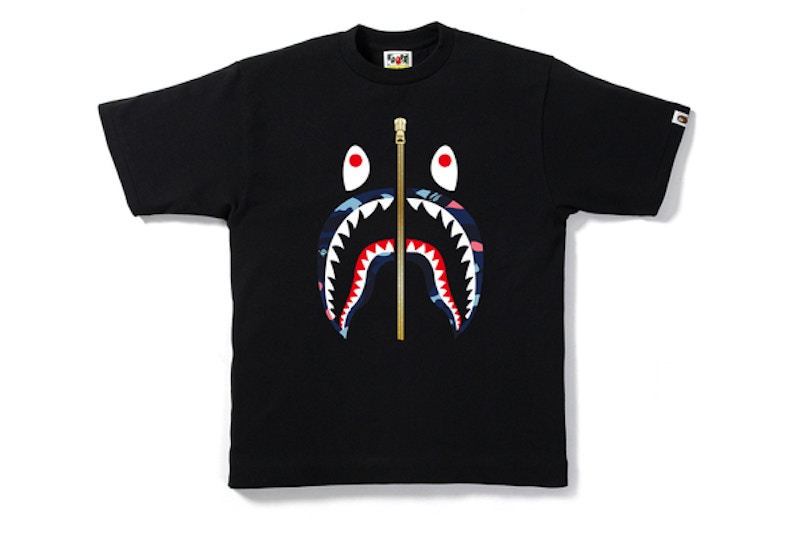 bape shark camo shirt