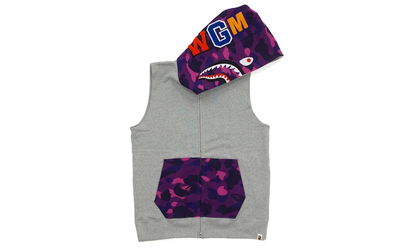 bape sleeveless hoodie