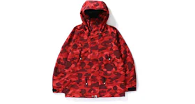 BAPE Color Camo Snowboard Jacket M Red