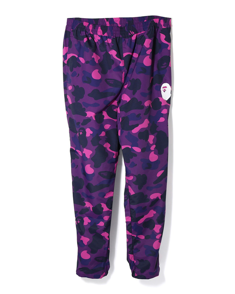 BAPE Color Camo Track Pants Purple