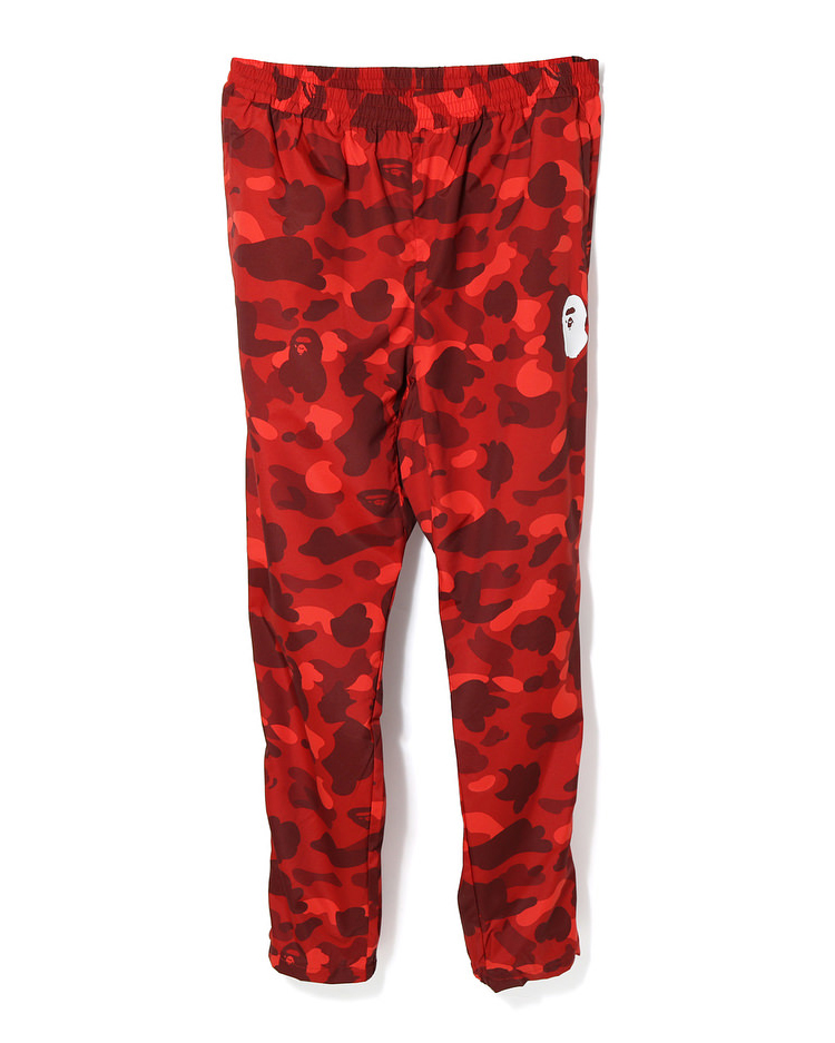 BAPE Color Camo Track Pants Red Men's - SS18 - US