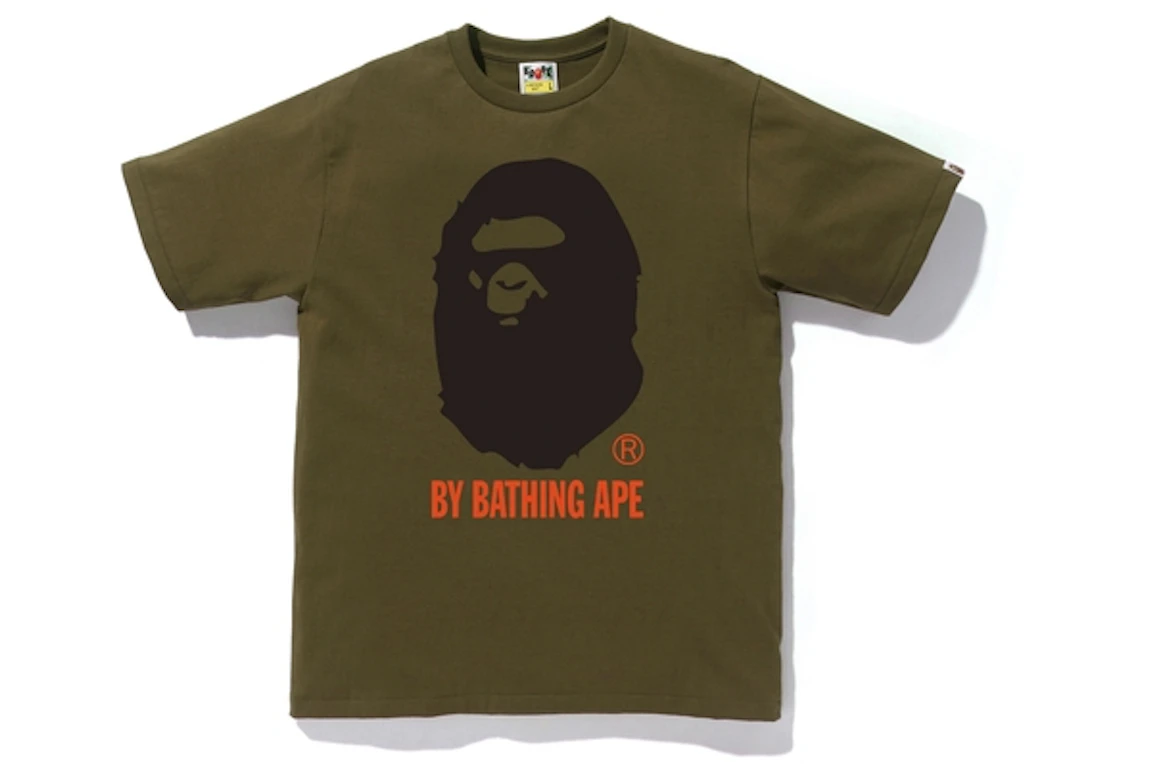 BAPE Colors By Bathing Tee Olive