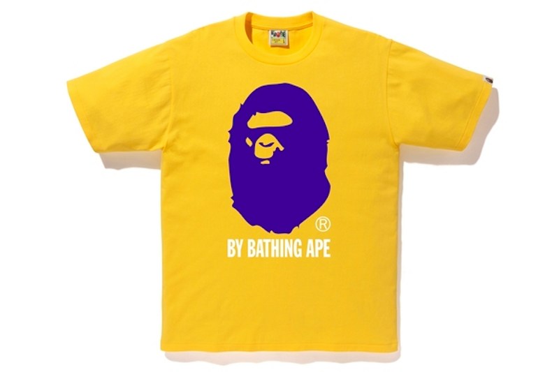 BAPE Colors By Bathing Tee Yellow