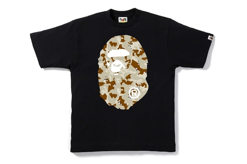 stockx bape black t shirt