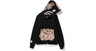 BAPE Desert Camo NW20 Full Zip Shark Hoodie Black/Tan