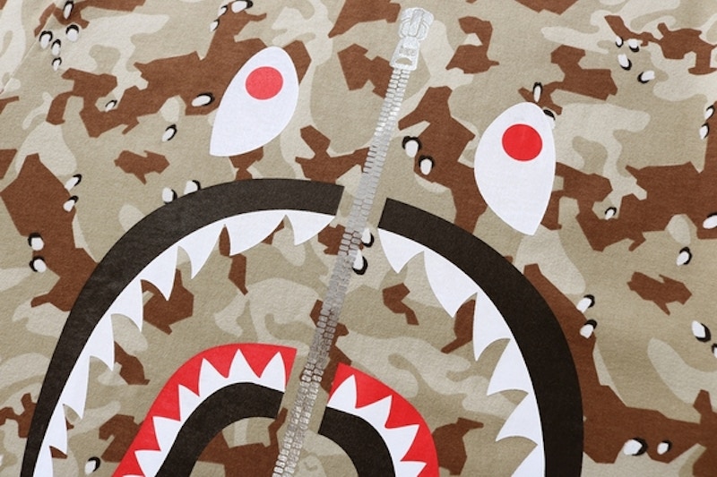 Bape desert hot sale camo hoodie