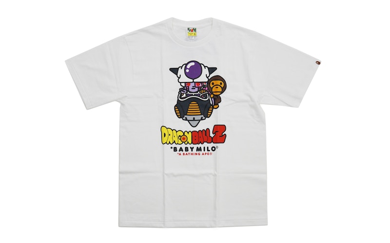 BAPE Dragon Ball Z Frieza Clinging Milo Tee White