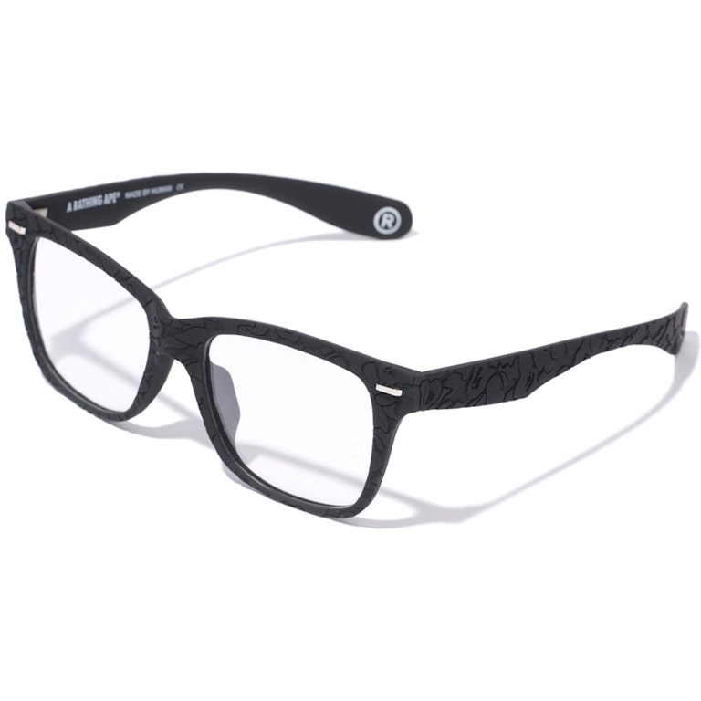 Pre-owned Bape Glasses 14 M Ba13030 Black