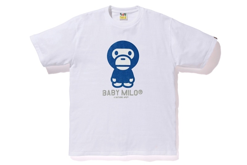 baby blue bape shirt