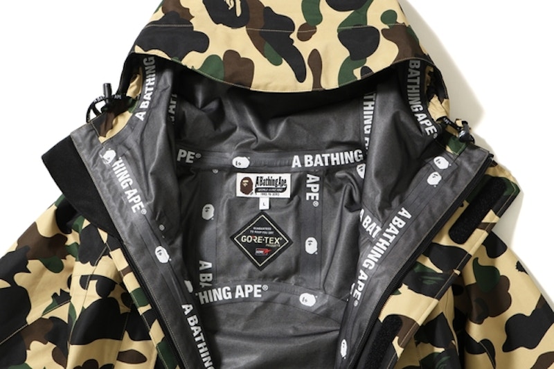 Bape gore sale tex snowboard jacket