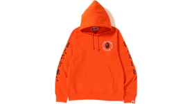 BAPE Kanji Logo Pullover Hoodie Orange