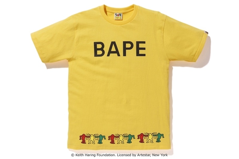 Keith haring yellow store shirt