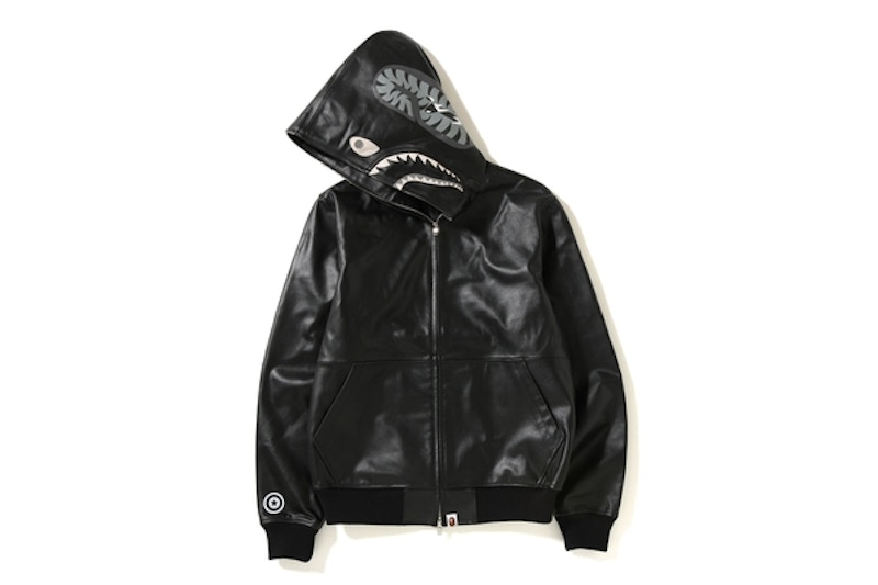 Bape jacket black and white new arrivals