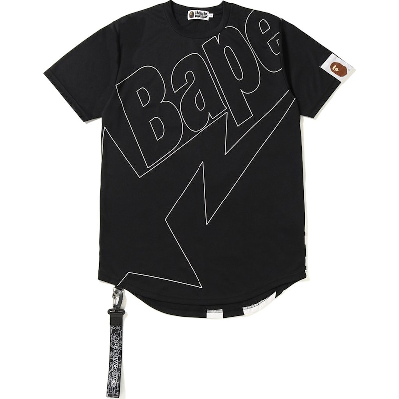 BAPE Long Length Tee Black