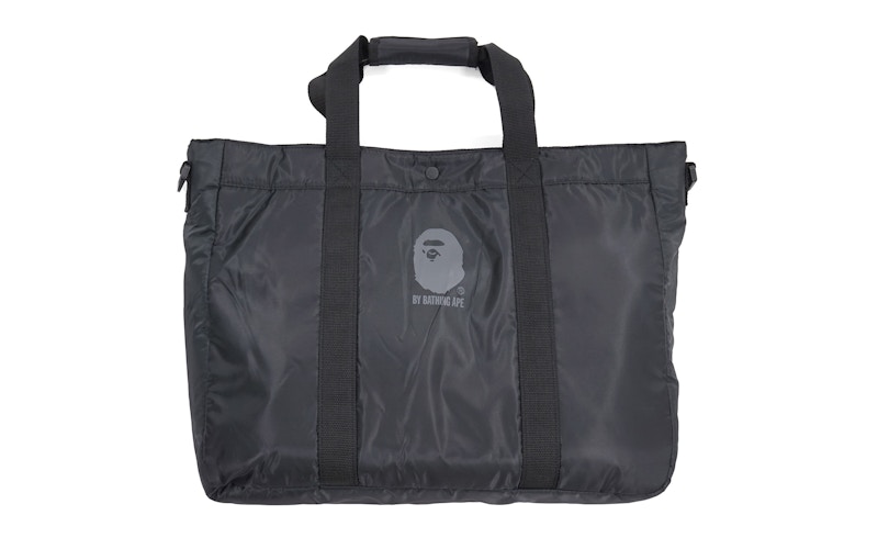 Bape tote bag black new arrivals