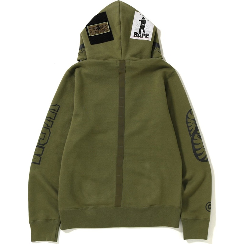 Bape undefeated 2025 shark hoodie