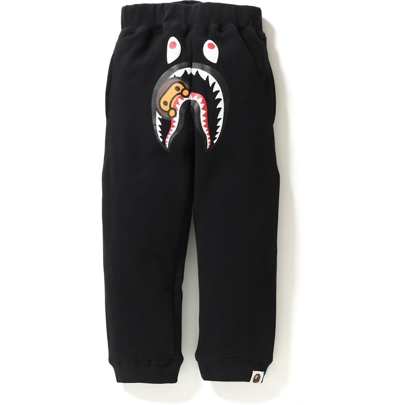 BAPE Milo Shark Sweat Pants Pants (Kids) Black Kids' - US