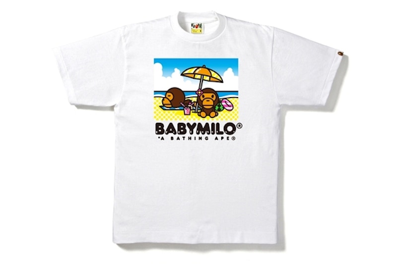 【A BATHING APE】COLORS MILO COLLEGE SUMMER TEE COLORS MILO COLLEGE SUMMER TEE MENS – us.bape.com