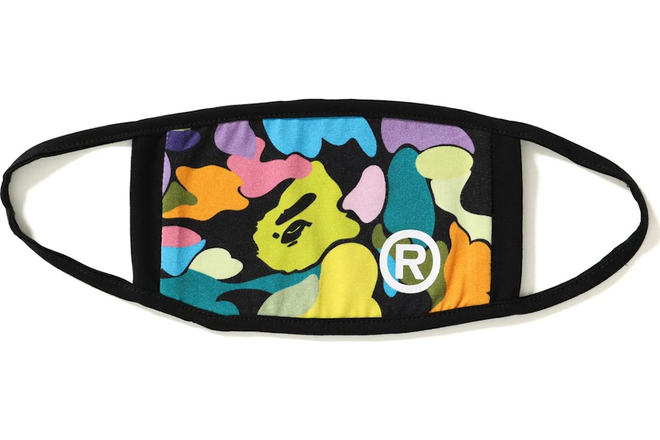 BAPE Multi Camo Mask Black