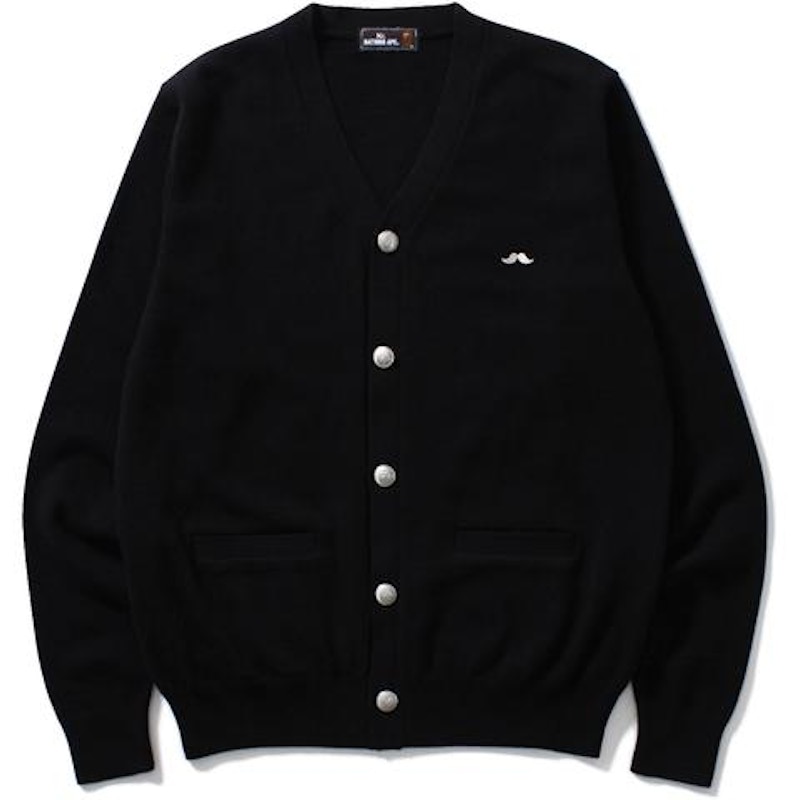 BAPE One Point Knit Cardigan Cardigan Black Men's - US