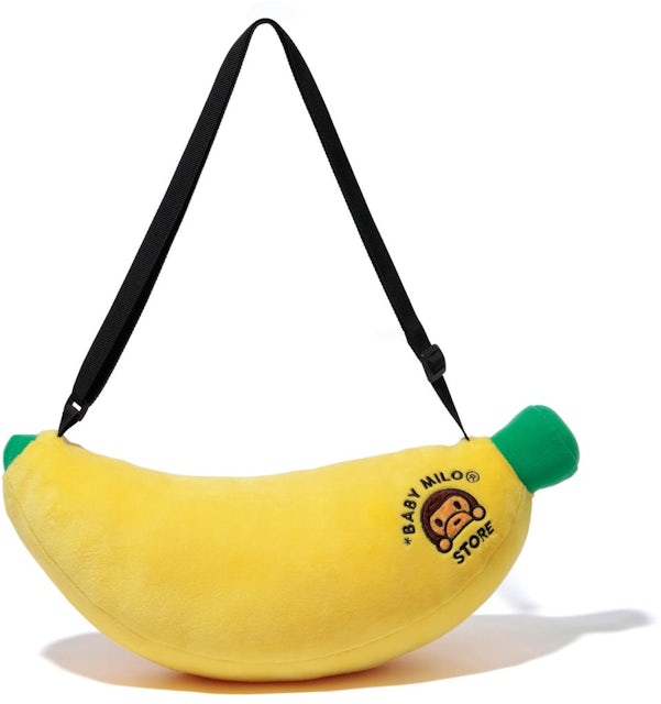 BAPE Plush Doll Bag Banana Yellow - GB