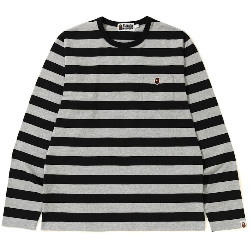 bape striped long sleeve