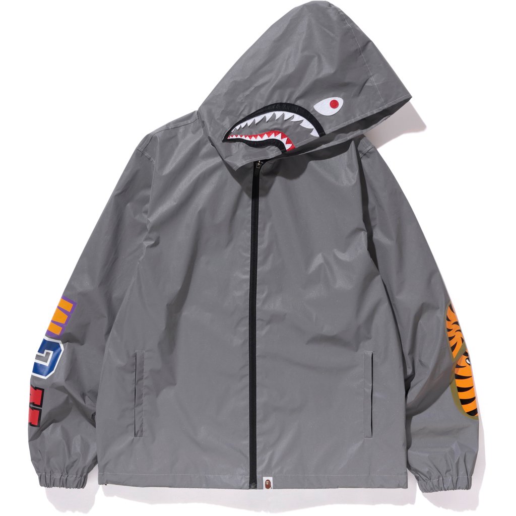A BATHING APE® Shark Hoodie Jacket - Farfetch