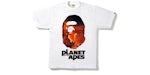 BAPE X Planet of the Apes Rise of Liberty Tee White