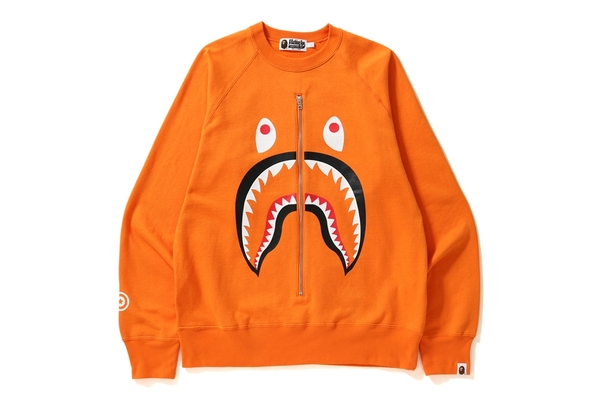 BAPE NBHD RELAXED FIT CREWNECK ORANGE muniorurillo.gob.pe