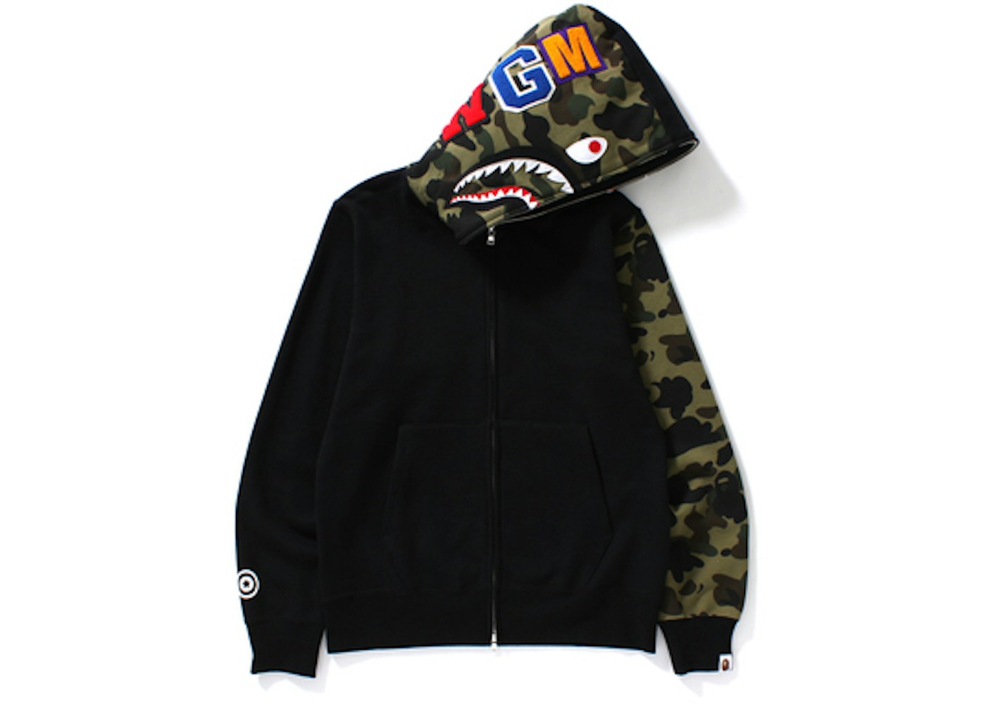 Bape zip hoodie shark Clearance