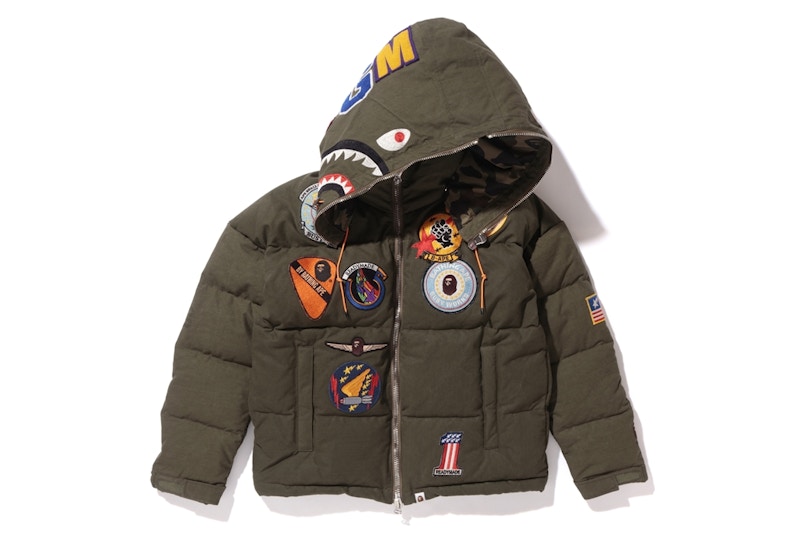 2021年秋冬新作 A BATHING APE SHARK FACE Kid's PARKA