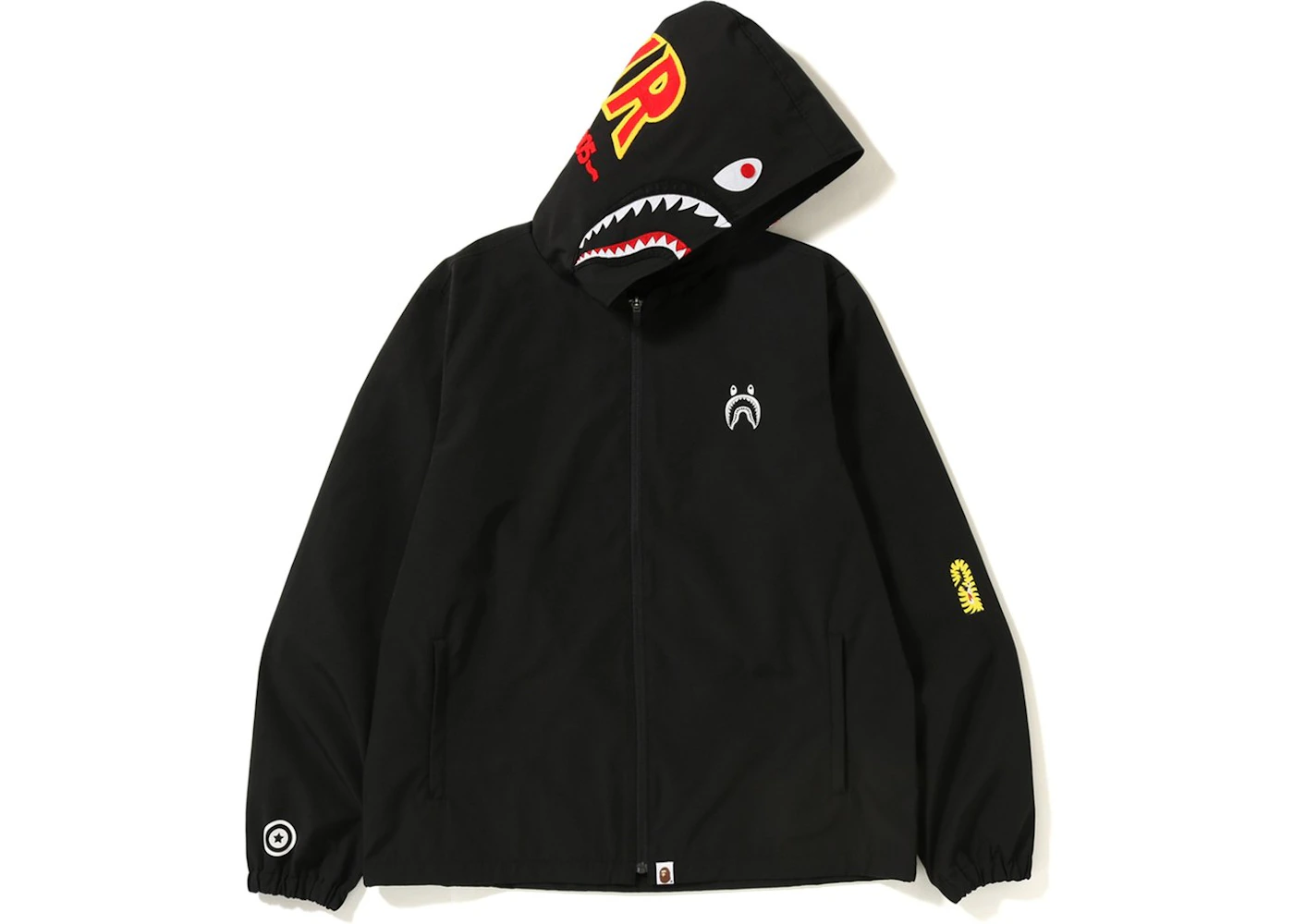 Bape shark hoodie no zip Outlet