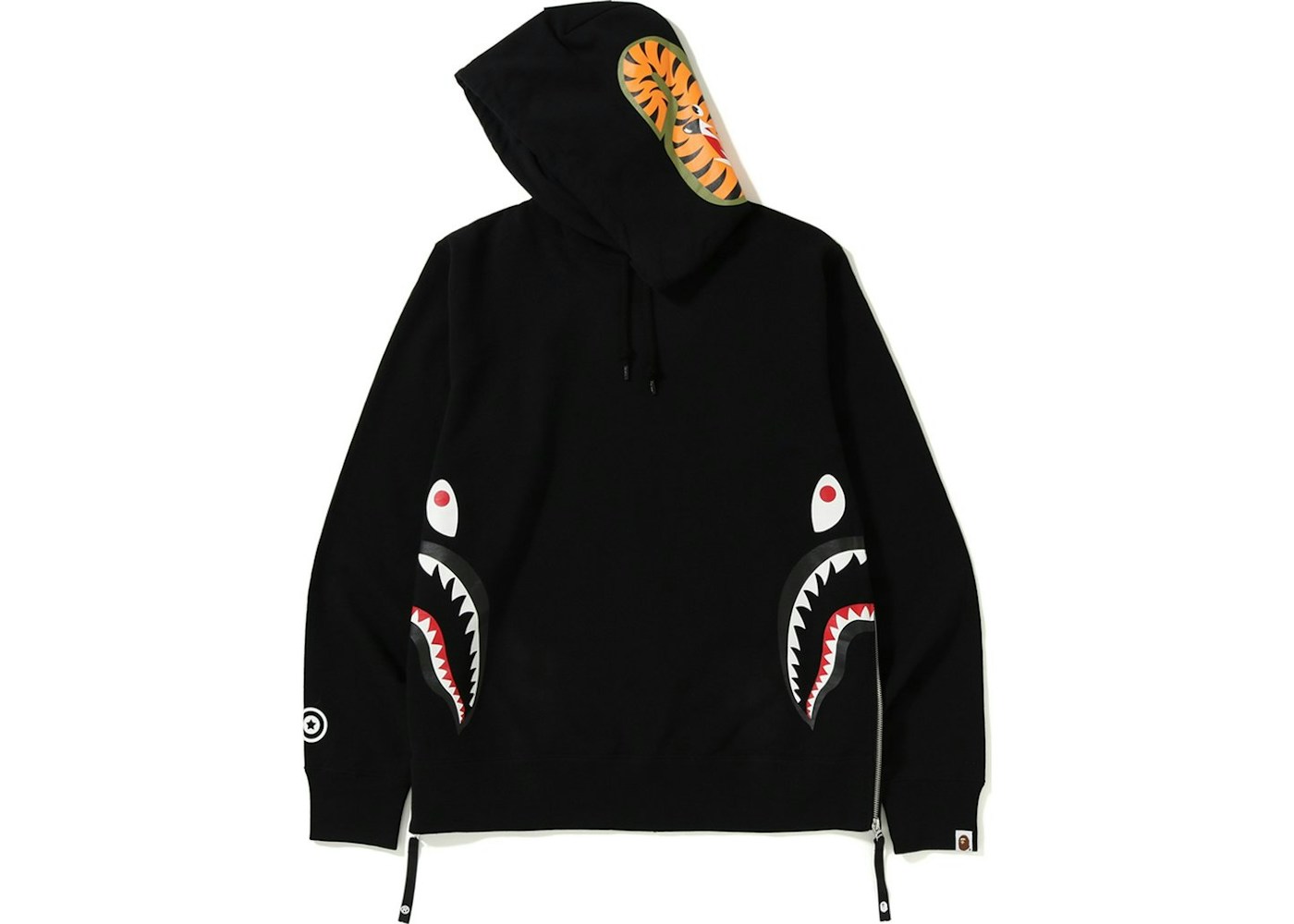Bape wide pullover hoodie Clearance
