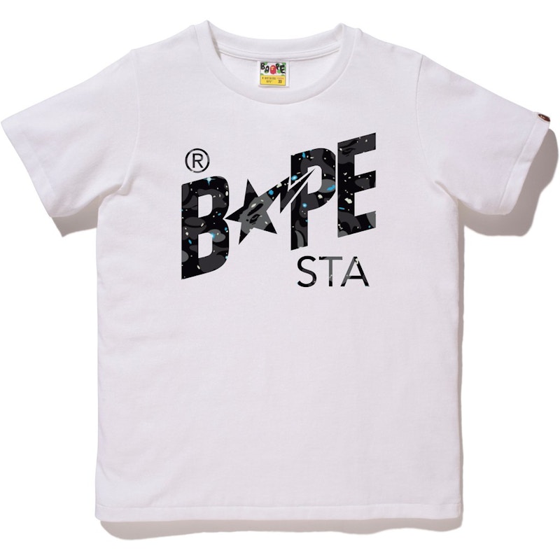 bape space camo tee