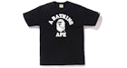 BAPE Space Camo College Tee Black