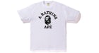 BAPE Space Camo College Tee White