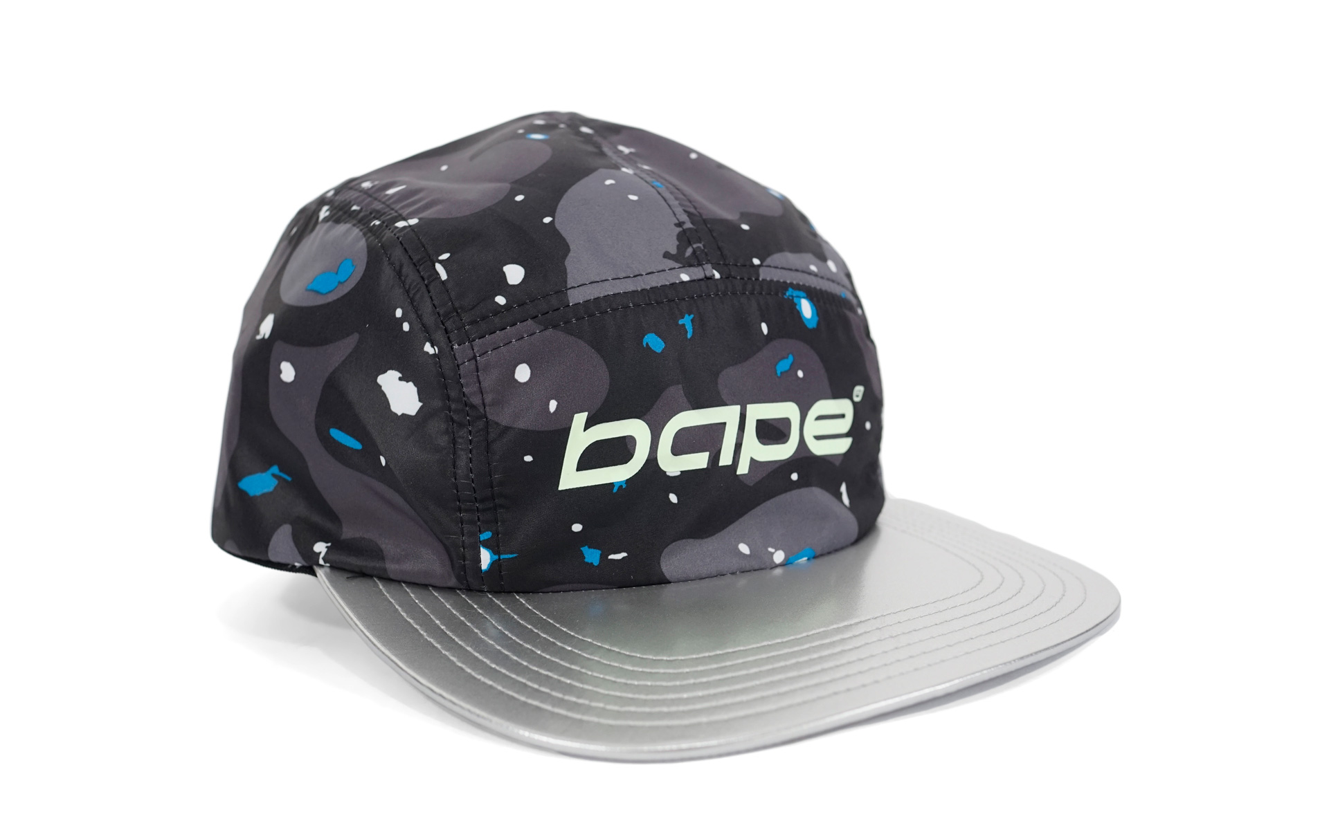 BAPE Space Camo Jet Camp Cap Black Men's - US