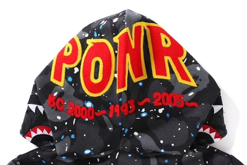 Ponr bape sales space camo