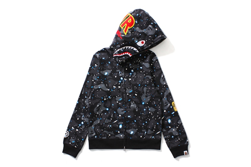 Bape galaxy shark hoodie new arrivals