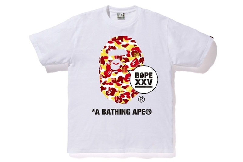 BAPE Store Osaka XXV Ape Head Tee White Men's - FW18 - US