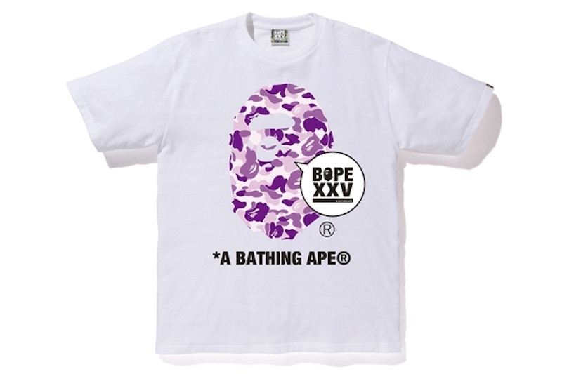 BAPE Store Taipei XXV Ape Head Tee White Men's - FW18 - US