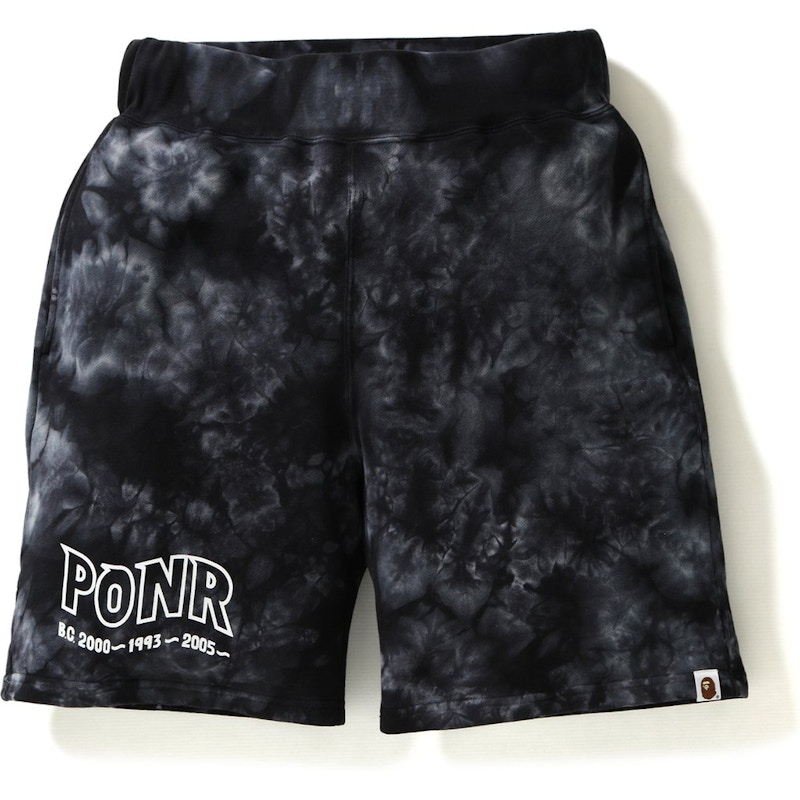 Bape tie dye shorts online