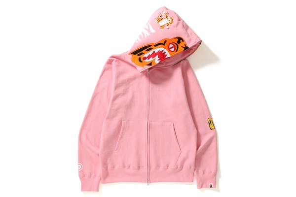 bape sweatshirt pink