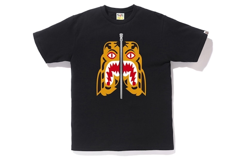 Bape best sale tiger shark