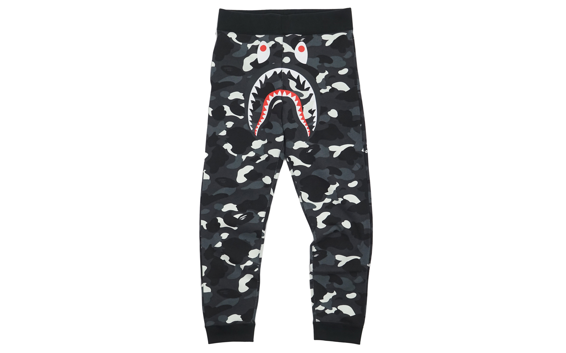 BAPE Ultimate City Camo Shark Sweatpants Black/Glow Men's - US