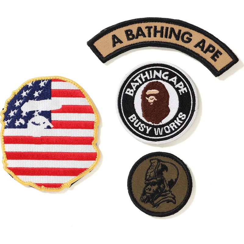 BAPE Velcro Patch Multi FW18 US